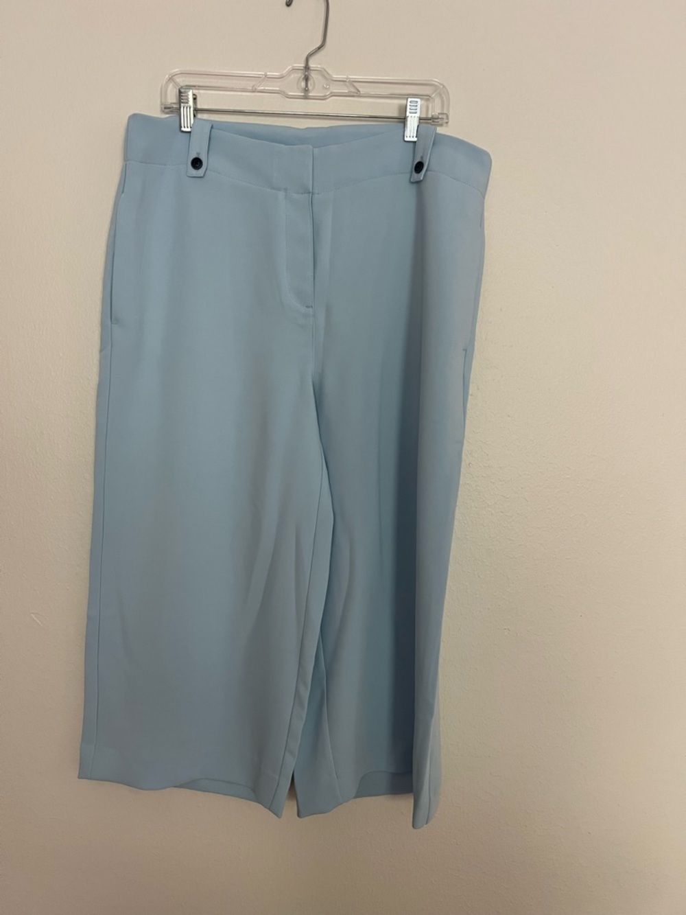 Chico's Pale Blue Wide-Leg Dress Pants